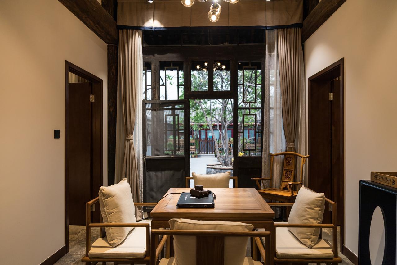 Courtyard Guesthouse, Peking Exterior foto