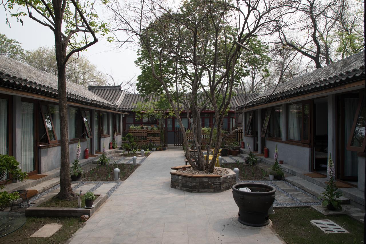 Courtyard Guesthouse, Peking Exterior foto