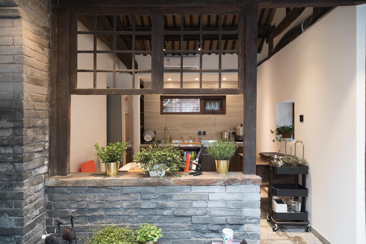 Courtyard Guesthouse, Peking Exterior foto