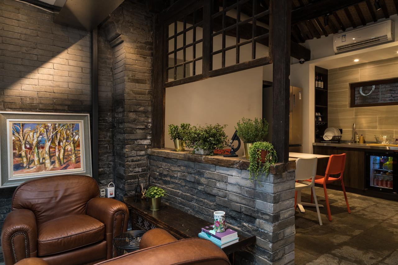 Courtyard Guesthouse, Peking Exterior foto