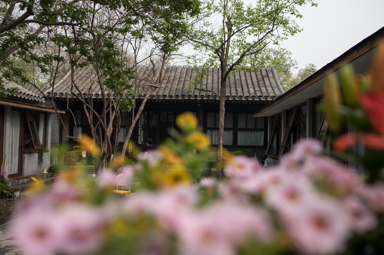 Courtyard Guesthouse, Peking Exterior foto