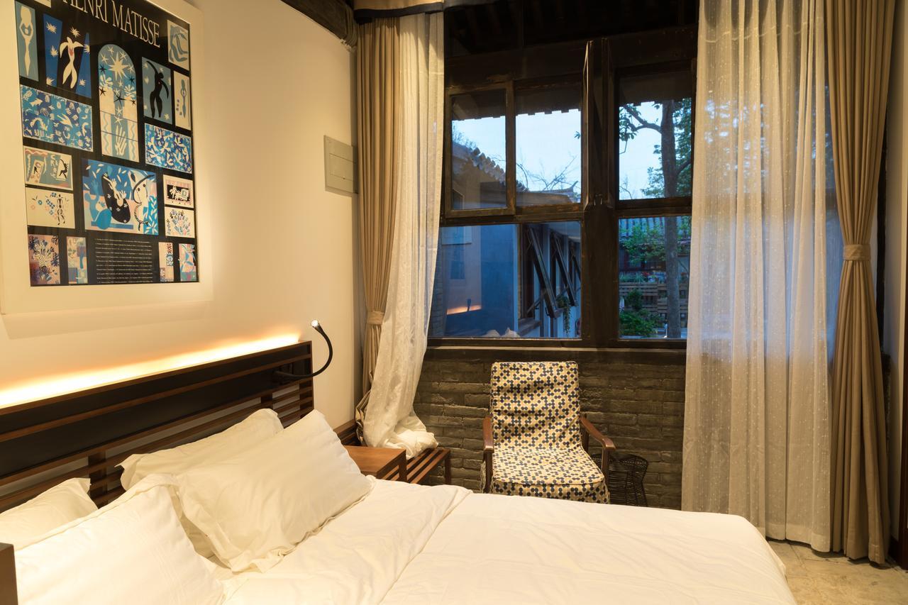Courtyard Guesthouse, Peking Exterior foto