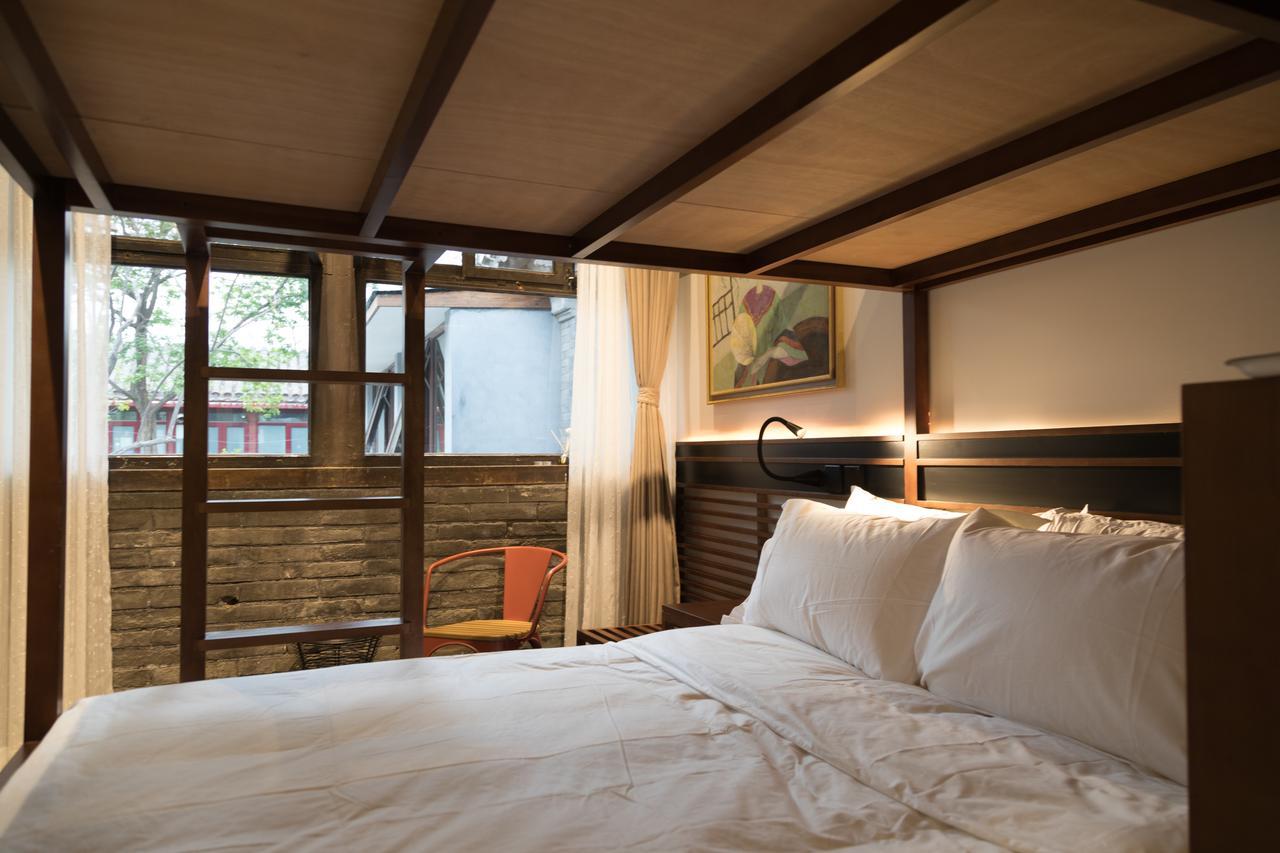 Courtyard Guesthouse, Peking Exterior foto