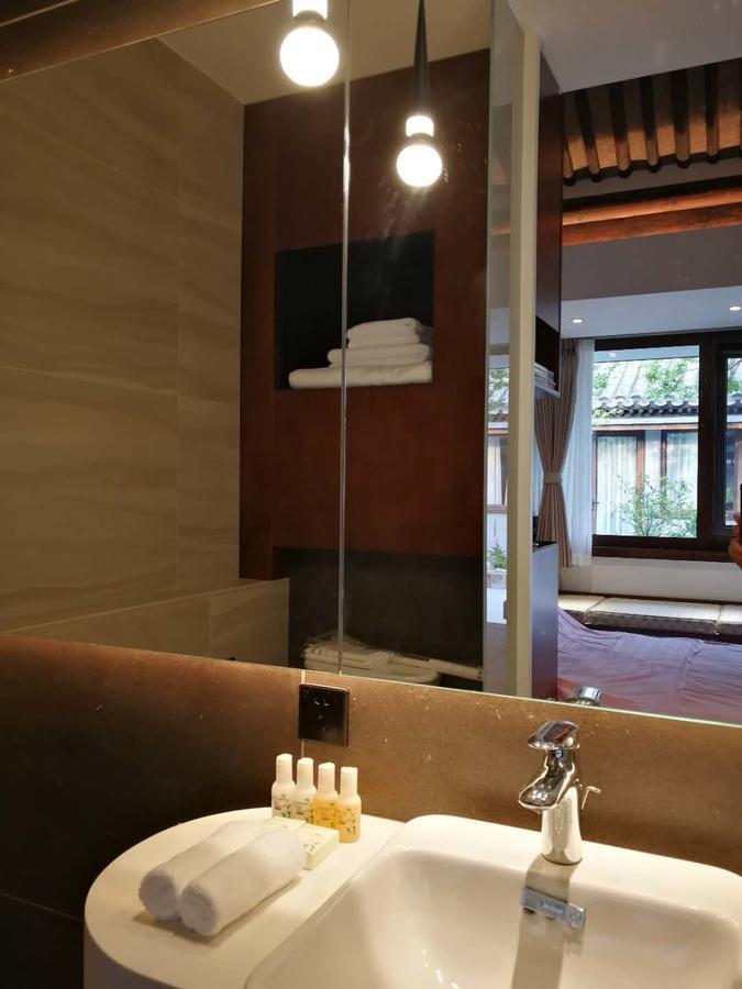 Courtyard Guesthouse, Peking Exterior foto