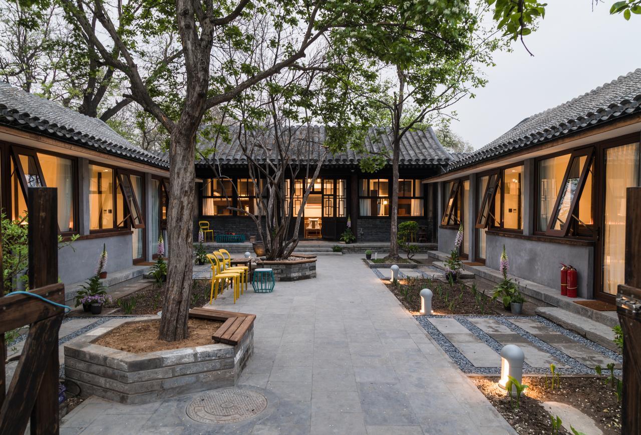 Courtyard Guesthouse, Peking Exterior foto